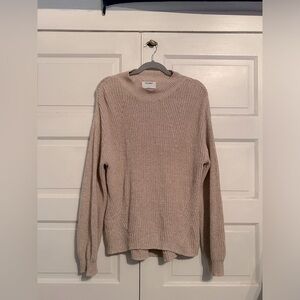 Beige high neck line sweater | Size M Women’s